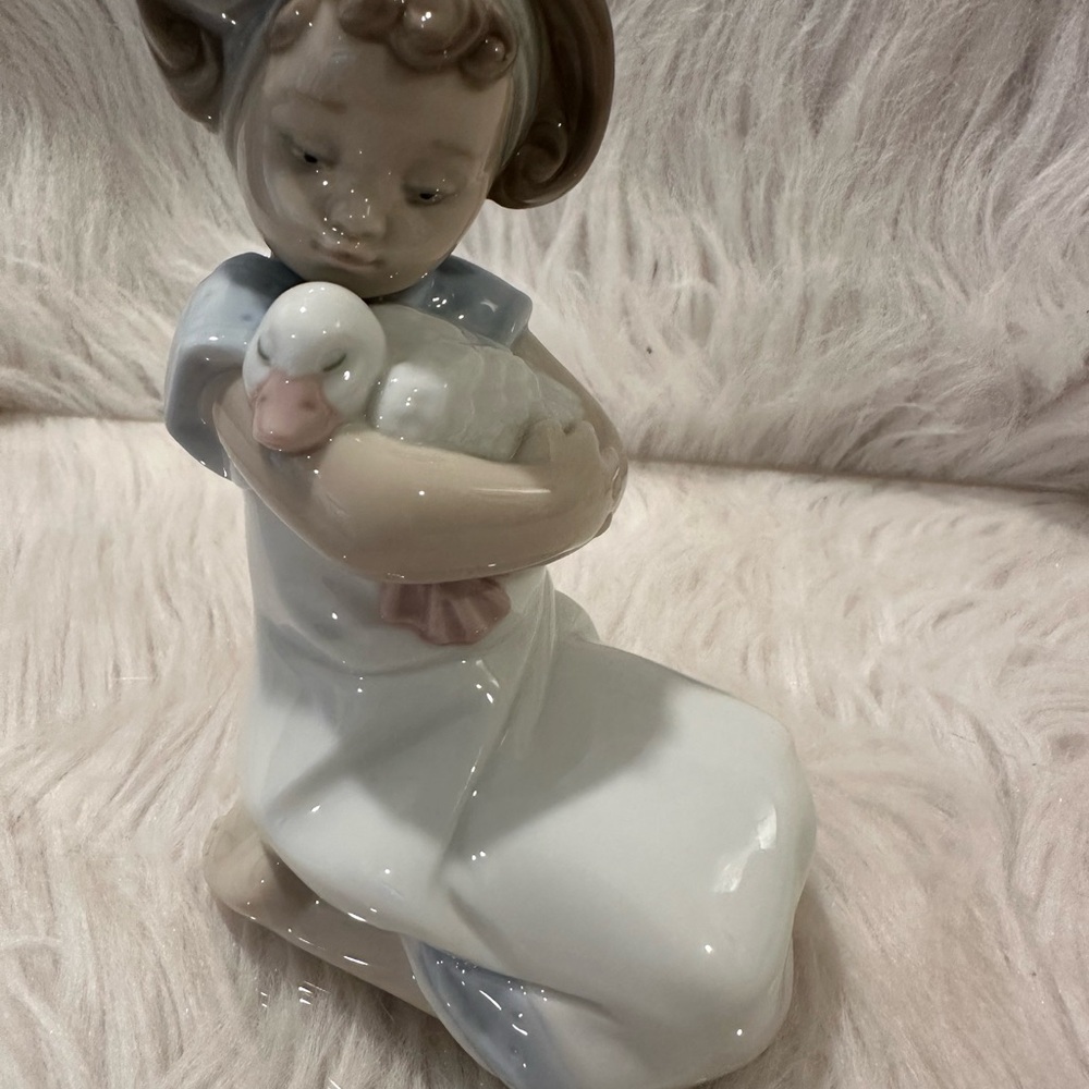 Lladro NAO 1482 Farmyard Buddies Made In Spain Porcelain Figurine - Picture 7 of 7